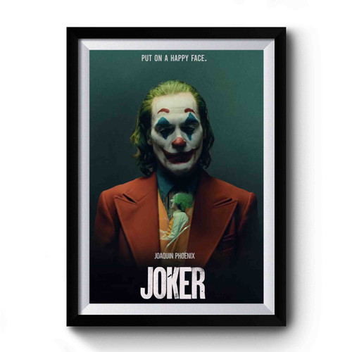 Joker Joaquin Phoenix 3 Premium Poster