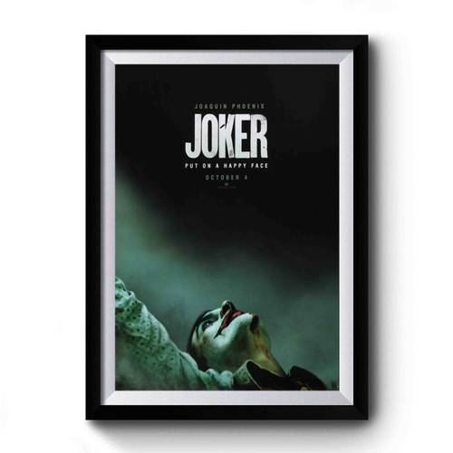Joker Movie 2019 Premium Poster