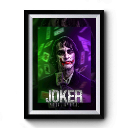 Joker Movie Card Premium Poster
