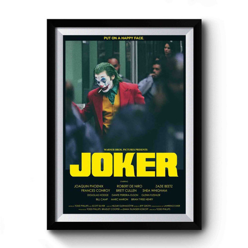 Joker Retro Movie Premium Poster