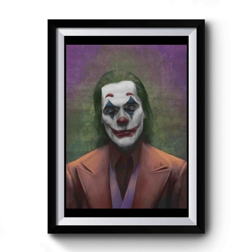 Joker Sad Clown Premium Poster