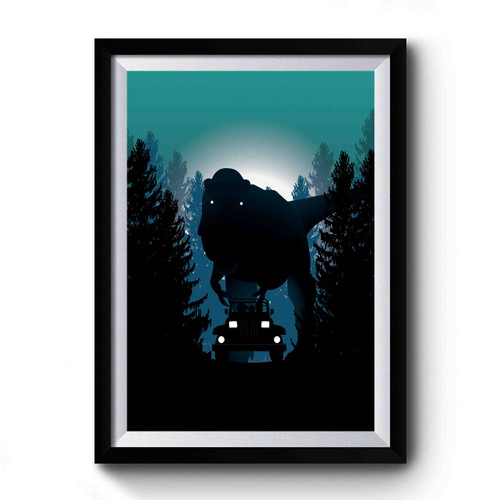 Jurassic Park Life Finds A Way Premium Poster