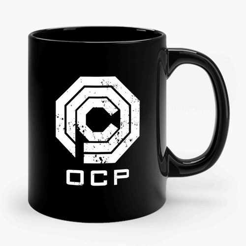 Robocop Ocp Omnicorp Retro Dvd Movie Ceramic Mug