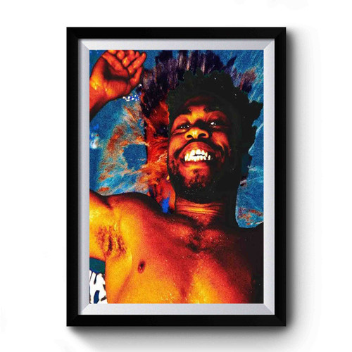 Kevin Abstract Premium Poster