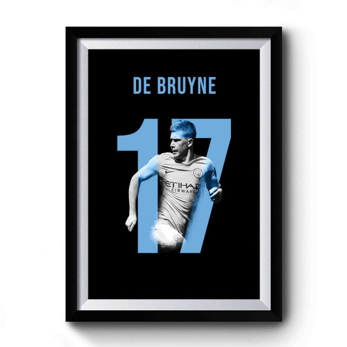 Kevin De Bruyne Manchester City Premium Poster