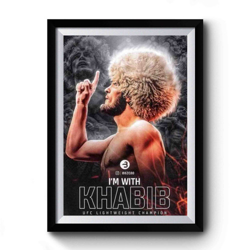 Khabib Nurmagomedov Ufc Mma Premium Poster