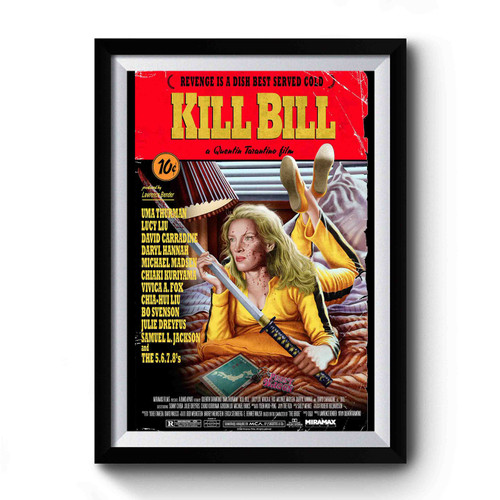 Kill Bill Pulp Fiction Premium Poster
