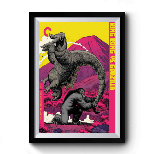 King Kong Vs Godzilla Premium Poster