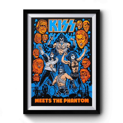 Kiss Meets The Phantom Premium Poster