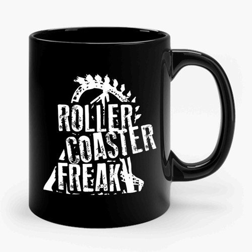 Roller Coaster Freak Ceramic Mug