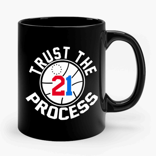 Royal Joel Embiid Philly Trust The Process Ceramic Mug