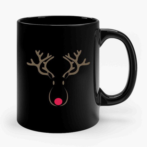 Rudolph The Reindeer Ceramic Mug