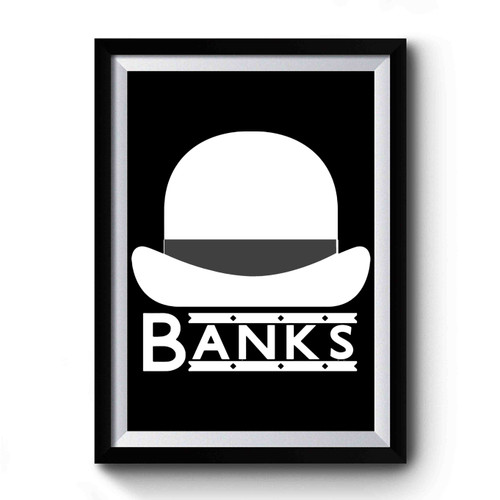 Mary Poppins Inspired Mr. Banks Premium Poster