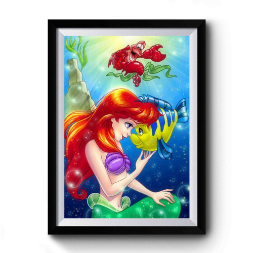 Mermaid Ariel Premium Poster