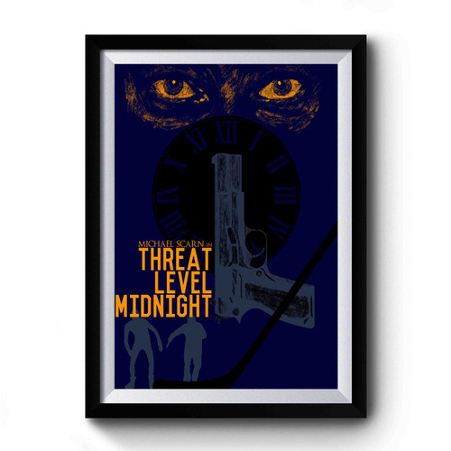 Michael Scarn In Threat Level Midnight Premium Poster