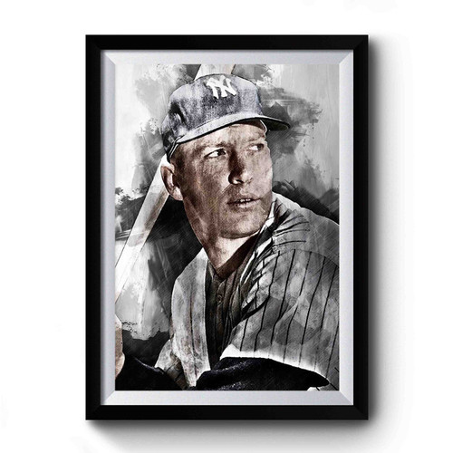 Mickey Mantle New York Yankees Premium Poster
