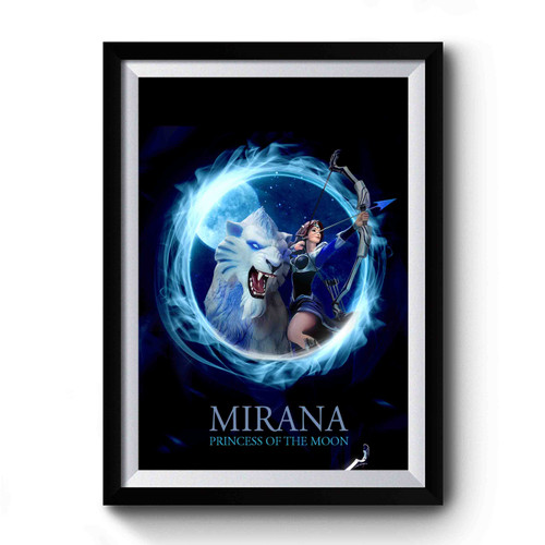 Mirana Princess Of The Moon Dota Premium Poster