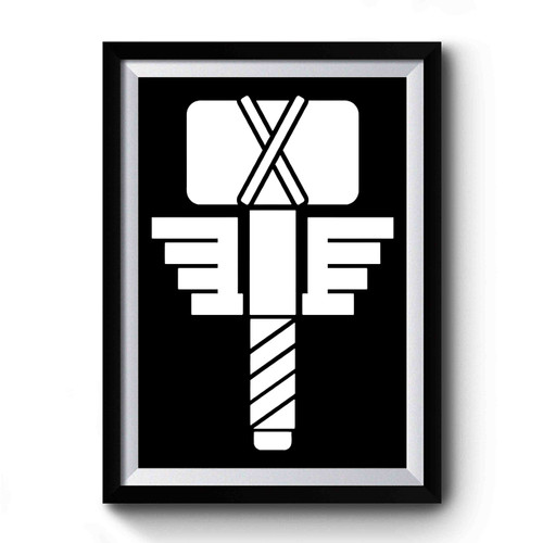 Mjolnir Thor's Hammer Marvel Comics Premium Poster