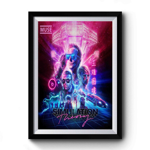 Muse Simulation Theory Tour Premium Poster
