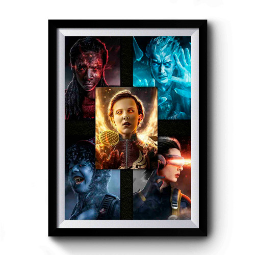 Mutant Things Stranger X Men Premium Poster