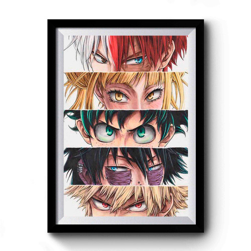 My Hero Academia Eyes Premium Poster