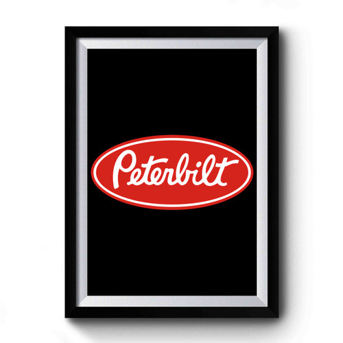 New Peterbilt Truck Logo Premium Poster