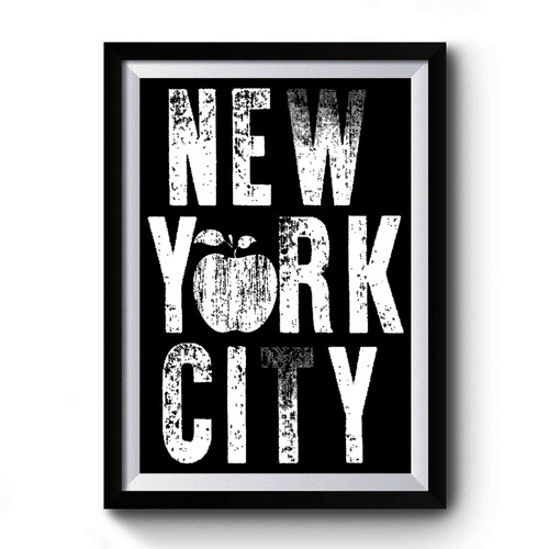 New York City The Big Apple Premium Poster