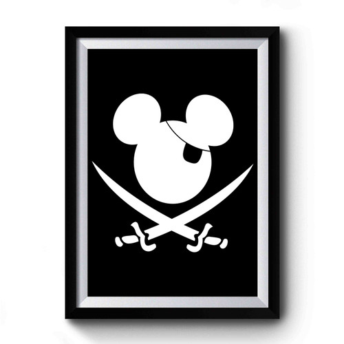 Pirate Mickey Mouse Premium Poster