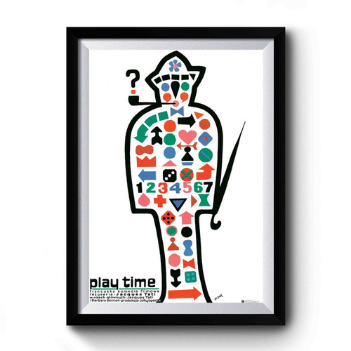 Playtime Jacques Tati Premium Poster