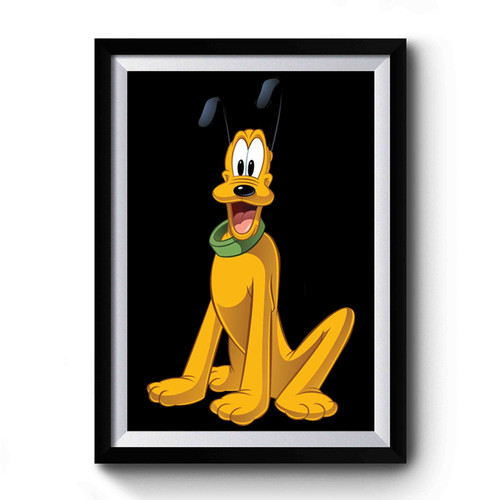 Pluto The Pup Dog Premium Poster