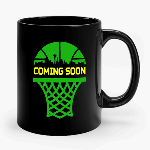 Seattle Sonics Coming Soon Ceramic Mug