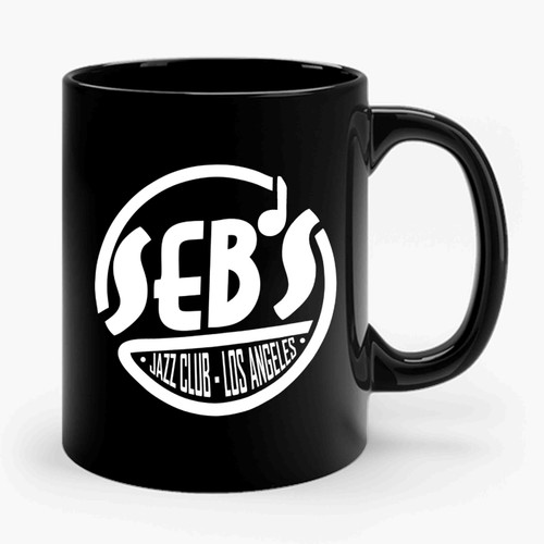 Seb's Jazz Club Logo Ceramic Mug