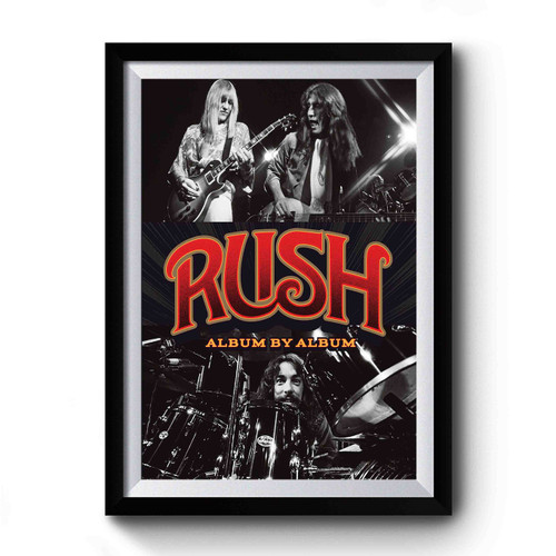 Rush Album By Album Premium Poster