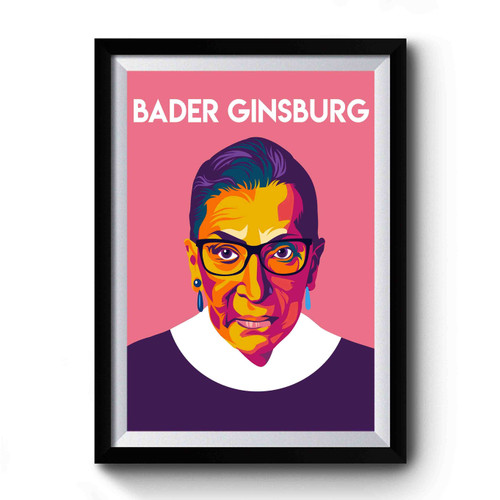 Ruth Bader Ginsburg Feminist Premium Poster