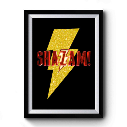 Shazam Movies Premium Poster