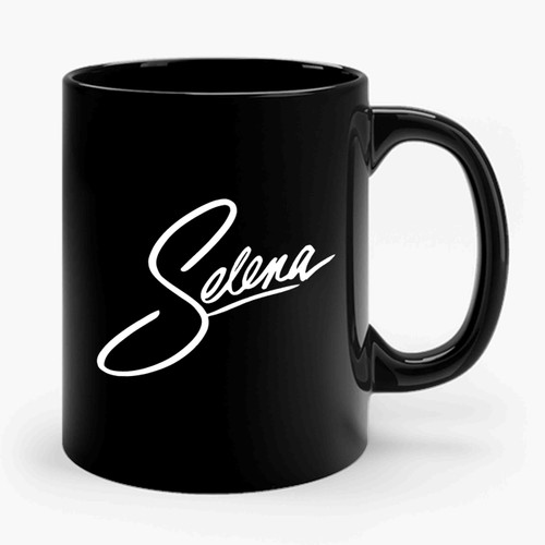 Selena Quintanilla Logo Art Ceramic Mug