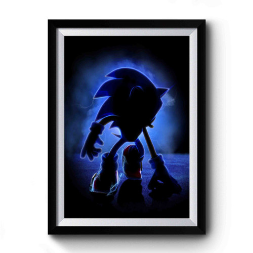 Sonic Behind The Shadow Premium Poster