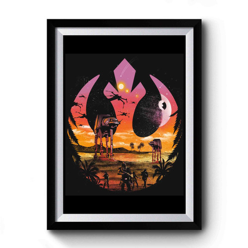 Star Wars Rebel Premium Poster