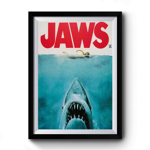 Steven Spielberg Movie Jaws Premium Poster