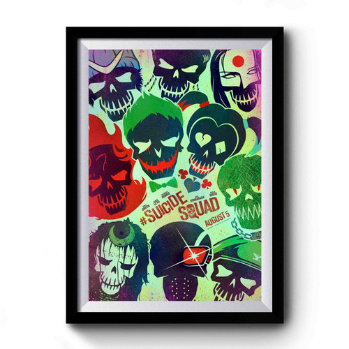 Suicide Squad Dc Movie Premium Poster