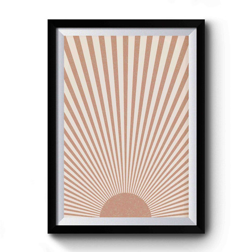 Sun Rays Art Premium Poster