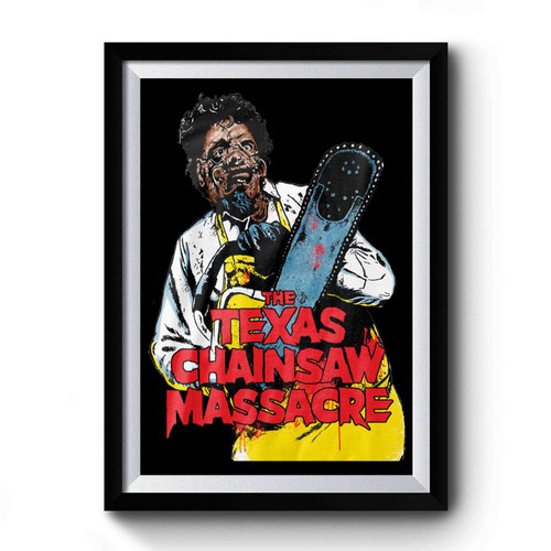 Texas Chainsaw Massacre Illustration Premium Poster