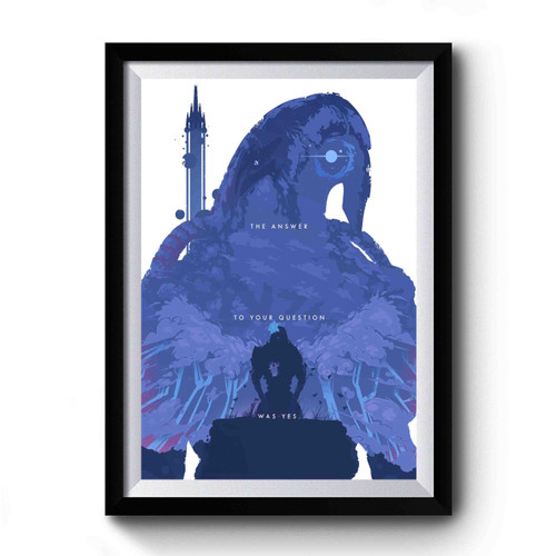 The Answer To Your Question Was Yes Mass Effect Premium Poster