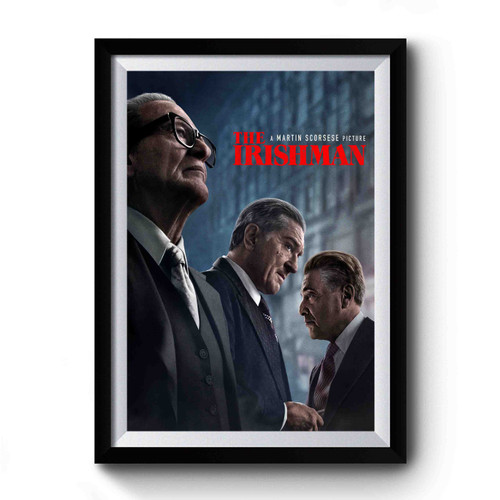 The Irishman Movie Cover Premium Poster