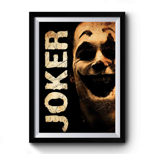 The Joker Smile 1 Premium Poster