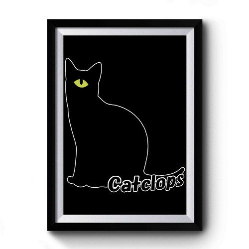 The Legend Of The One Eyed Kitten Catclops Premium Poster