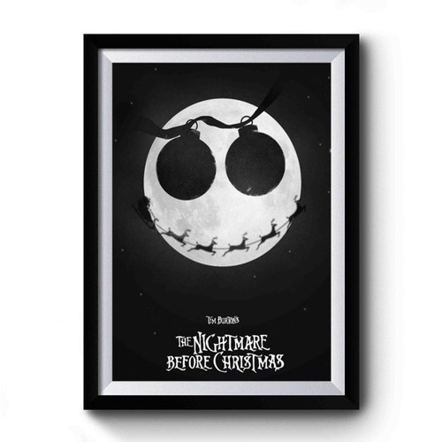 The Nightmare Before Christmas Moon Premium Poster