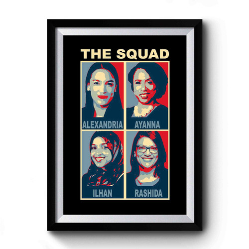 The Squad Rashida Tlaib Premium Poster