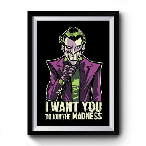 This Joker Madness Premium Poster