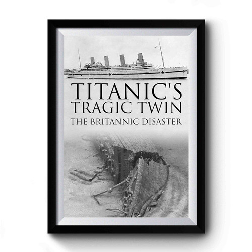 Titanic's Tragic Twin Premium Poster